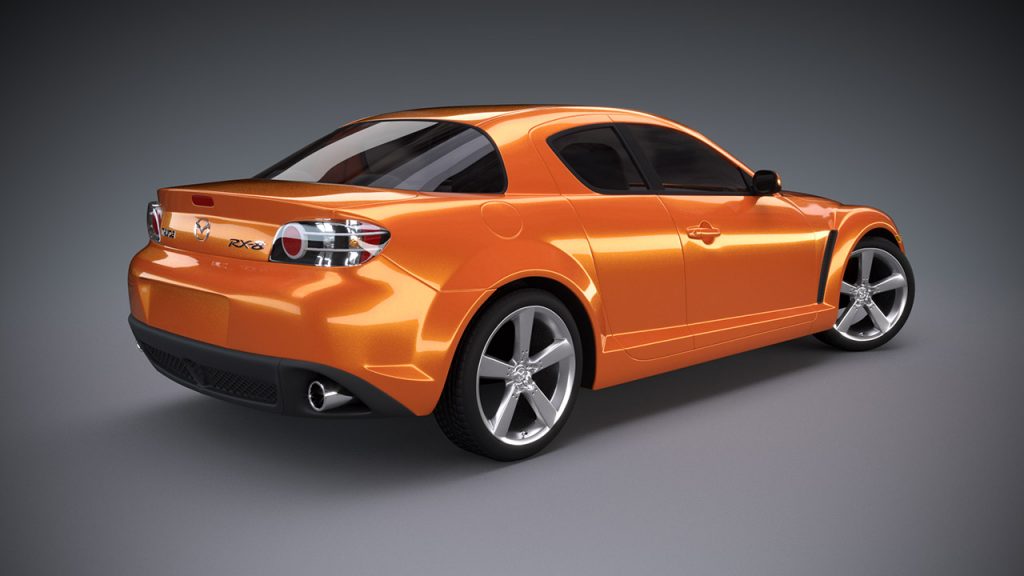 Mazda RX-8 3D Render